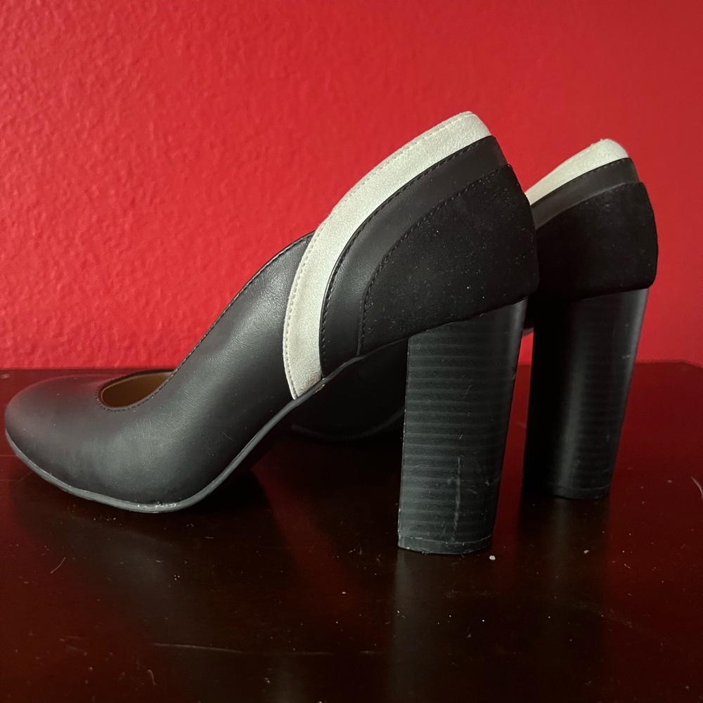 Black heels